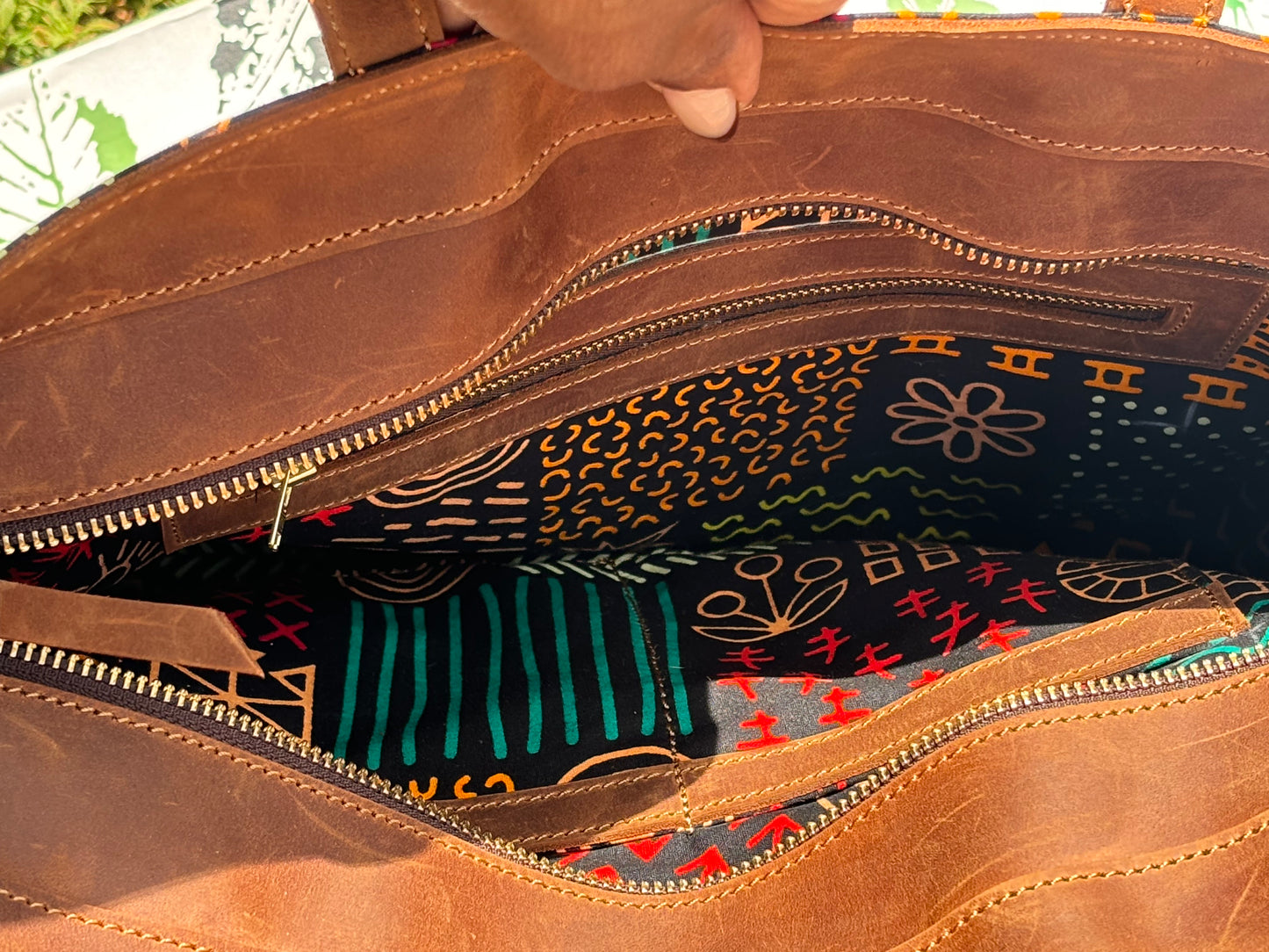 Kitenge Tote Bag