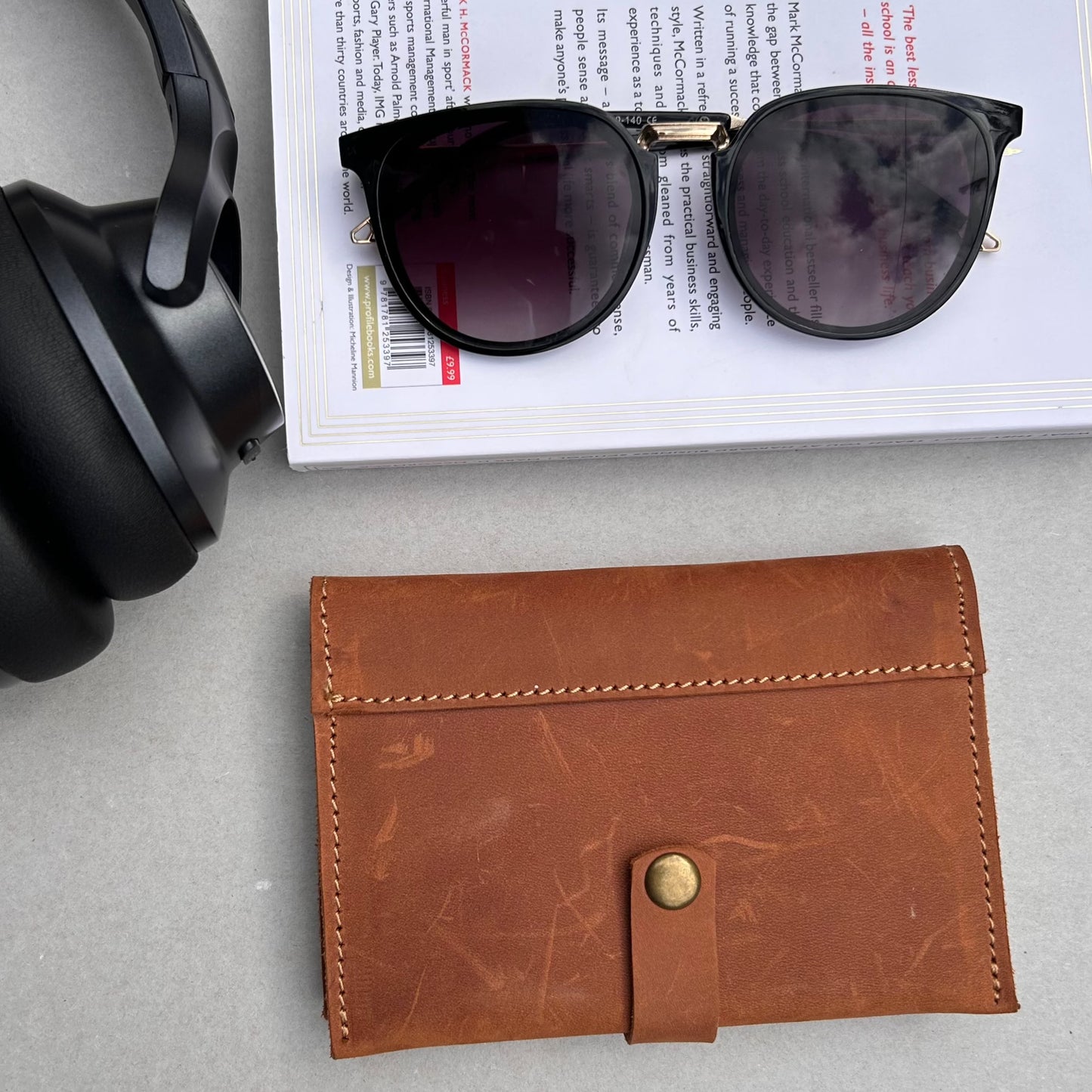 Leather Travel Wallet / Passport holder